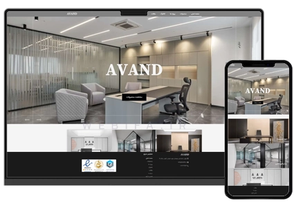 طراحی سایت فروشگاهی مبلمان اداری و تولیدی مبل و میز و صندلی