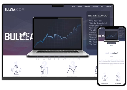 طراحی سایت ترید و بازارهای مالی و اقتصادی