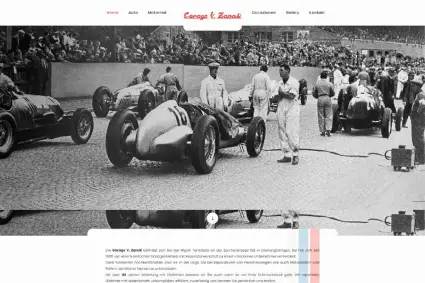 طراحی سایت خدماتی گاراژ