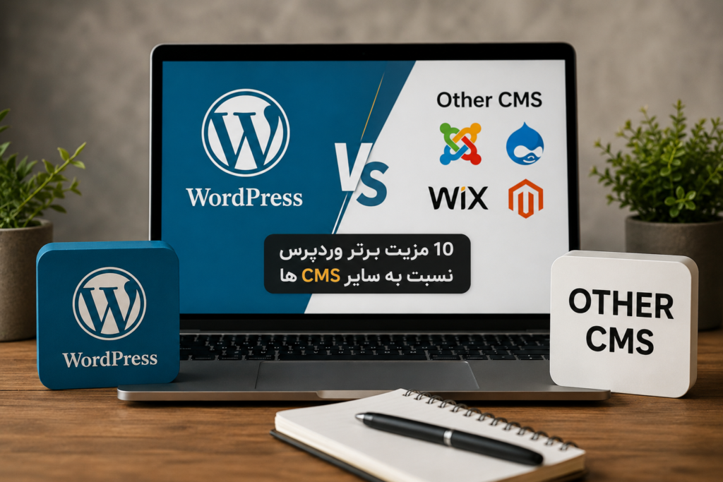 وردپرس یا سایر CMSها؟ ۱۰ مزیتی که وردپرس را به بهترین انتخاب تبدیل کرده است